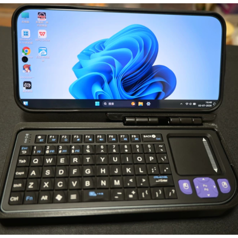 Laptop Accessories All In One - Miritz K809 Mini draadloos toetsenbord met