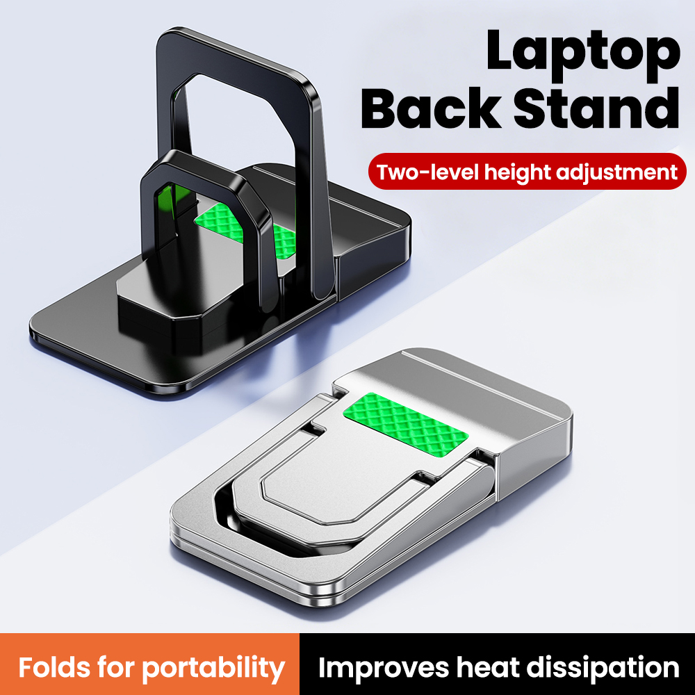 Laptop Ergonomic Accessories - 2 stuks opvouwbare onzichtbare computerstandaard notebook
