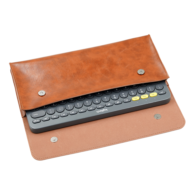 Laptop Accessories Travel Case - Pu Lederen Toetsenbord Draagtas Tas Voor