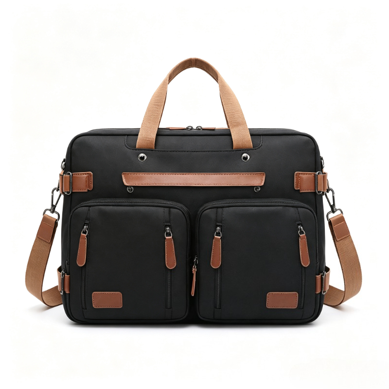Laptop Accessories Travel Case - 3-in-1 Converteerbare Laptop Rugzak 15.6 17.3