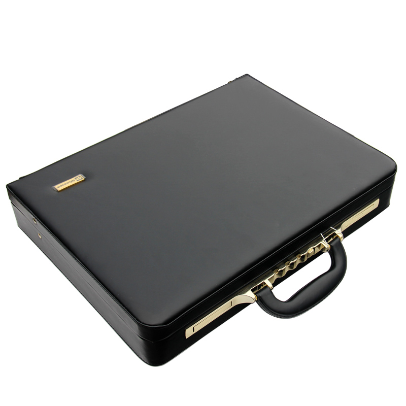 Laptop Accessories Travel Case - Luxe PU Lederen Rolbagage Spinner Heren