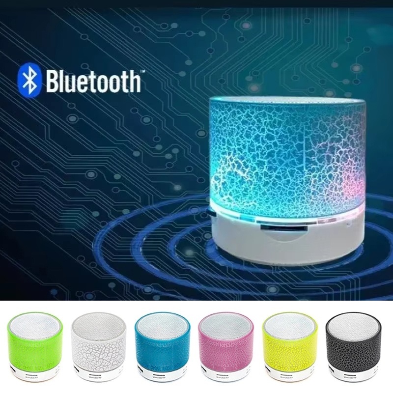 Laptop Ergonomic Accessories - Mini Bluetooth-luidspreker Draadloze luidspreker Crack LED