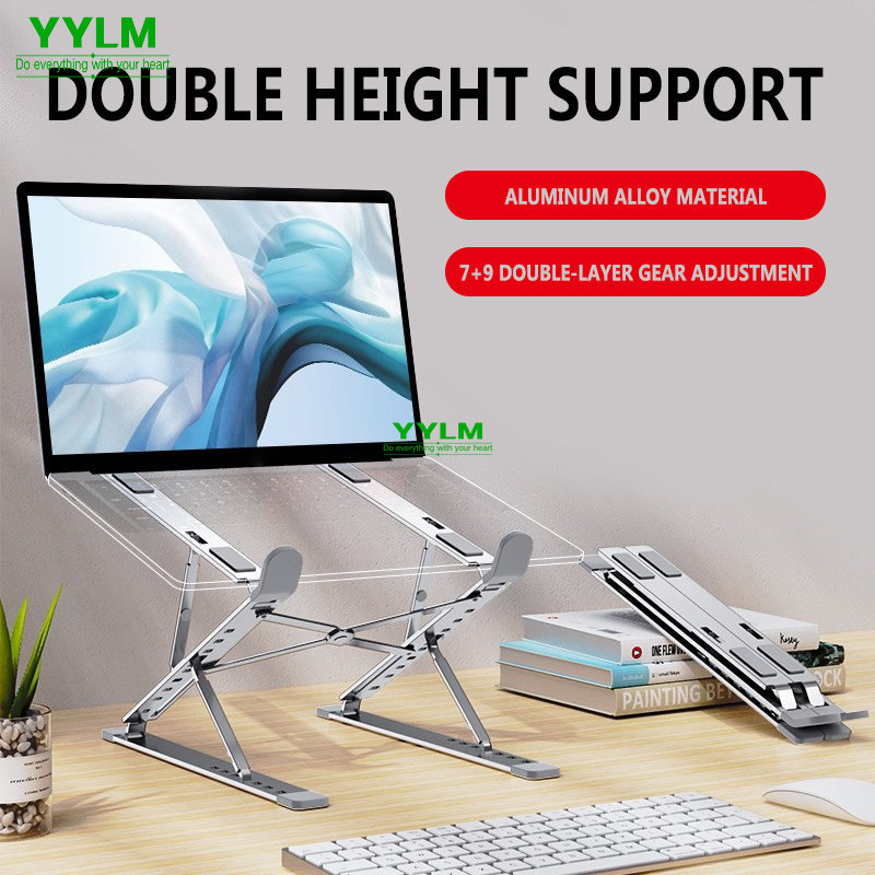 Laptop Ergonomic Accessories - YYLM N8 Laptopstandaard Aluminium voor Macbook