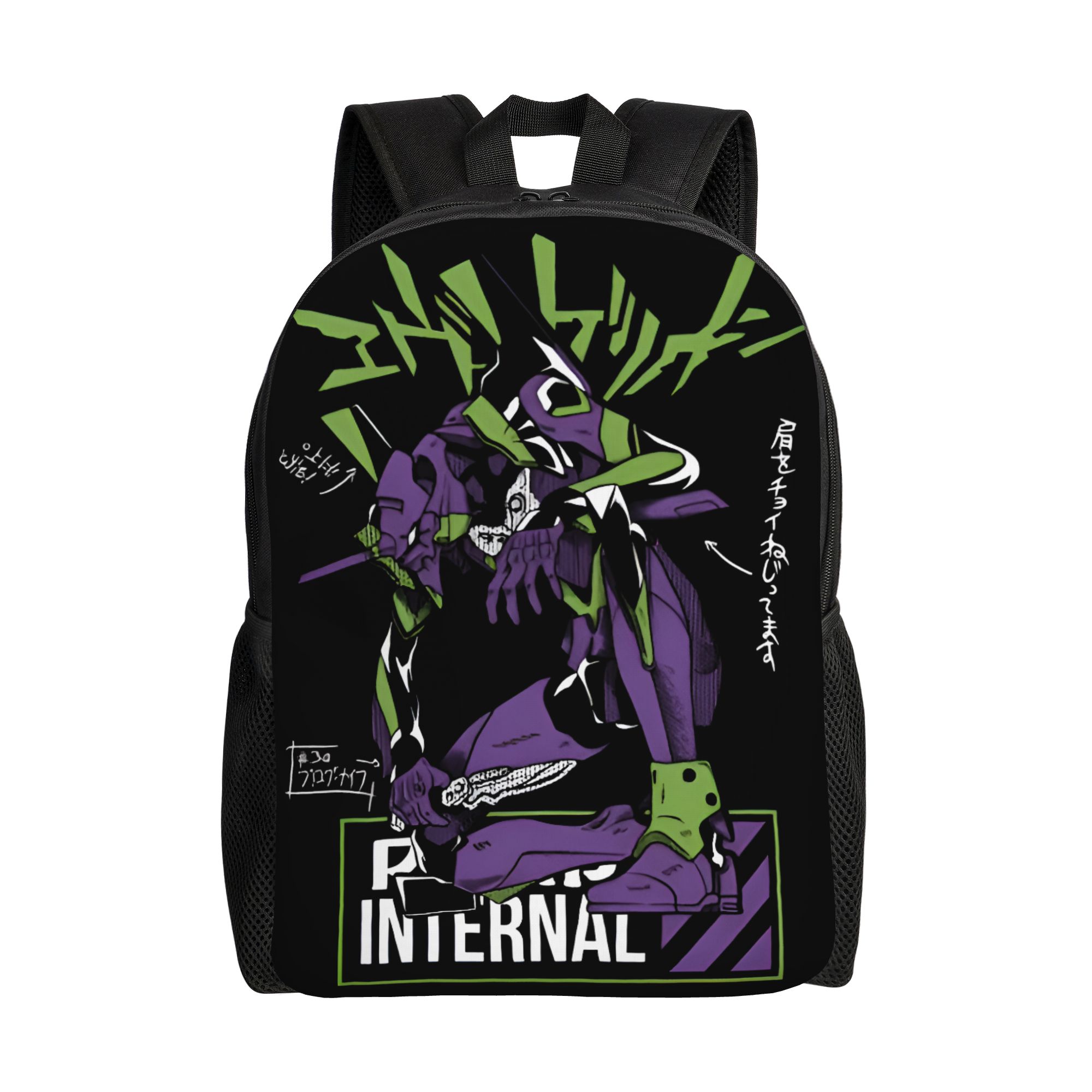 Laptop Accessories Bag For Men - 3D Printing E-Evangelions Rugzakken Mecha Stijl