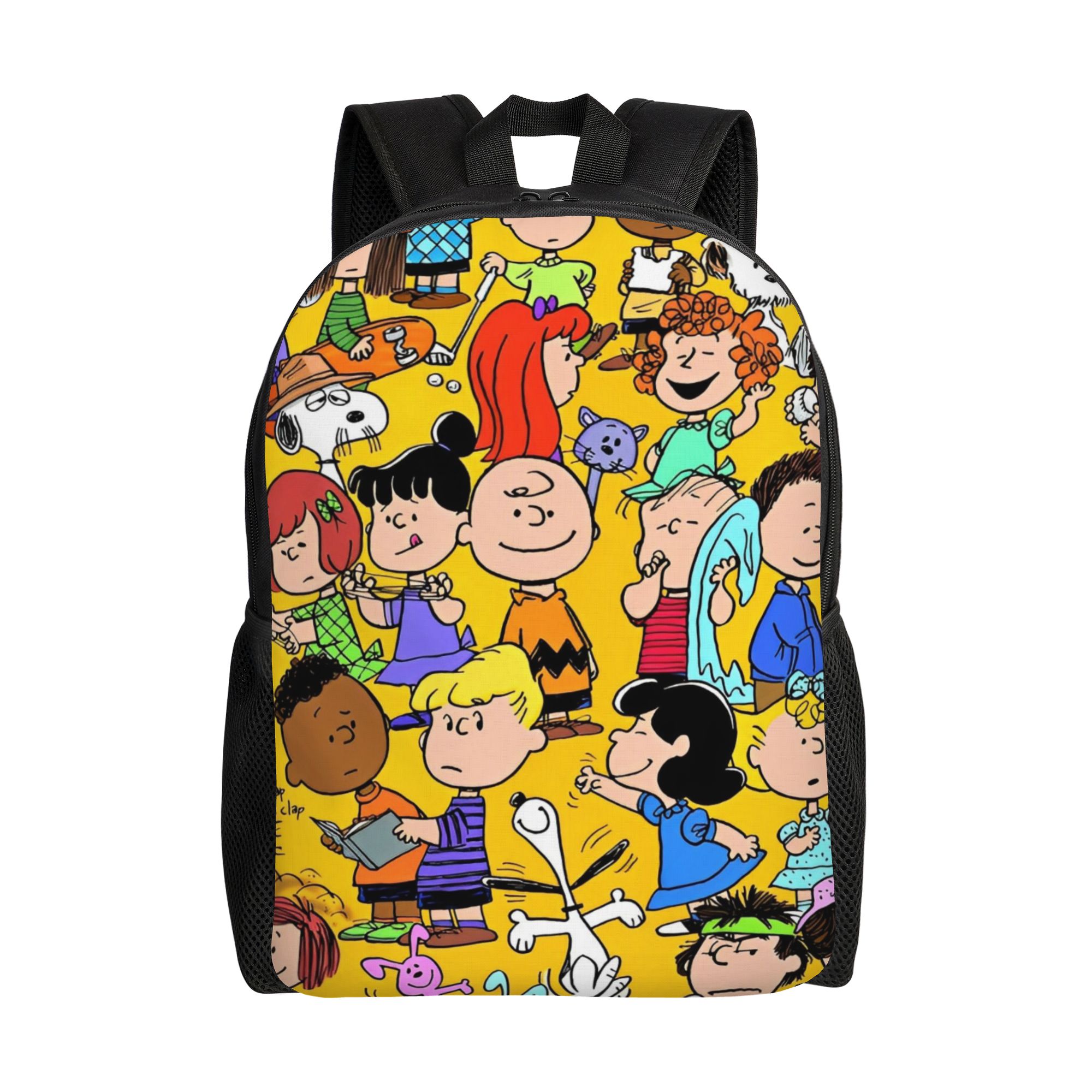 Laptop Accessories Bag For Men - Snoopy Peanuts Fashion Rugzak Sport Middelbare