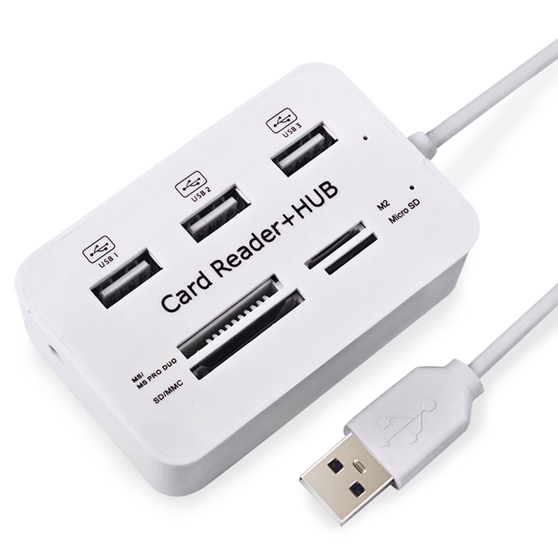 Laptop Accessories All In One - Usb Hub 2.0 3 Poorten Tf