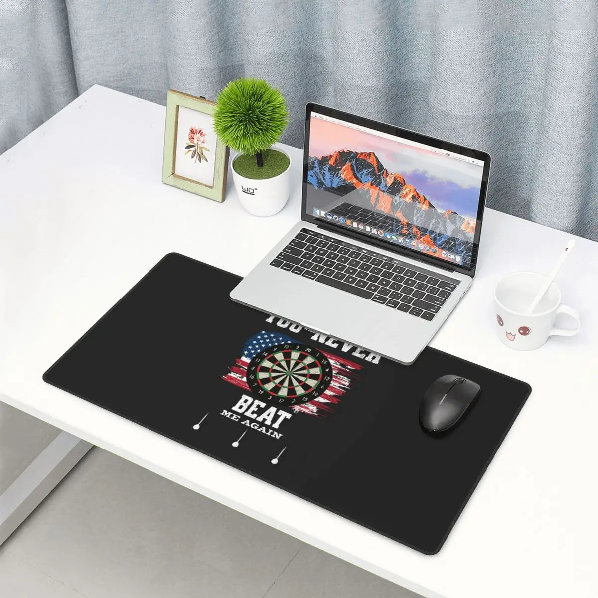 Laptop Accessories Target - Grote muismat Dartbord Pijl Doelwit Gamer