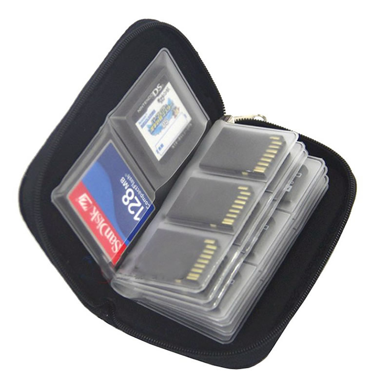 Laptop Accessories Travel Case - 22 in 1 Game Geheugenkaart Opbergtas
