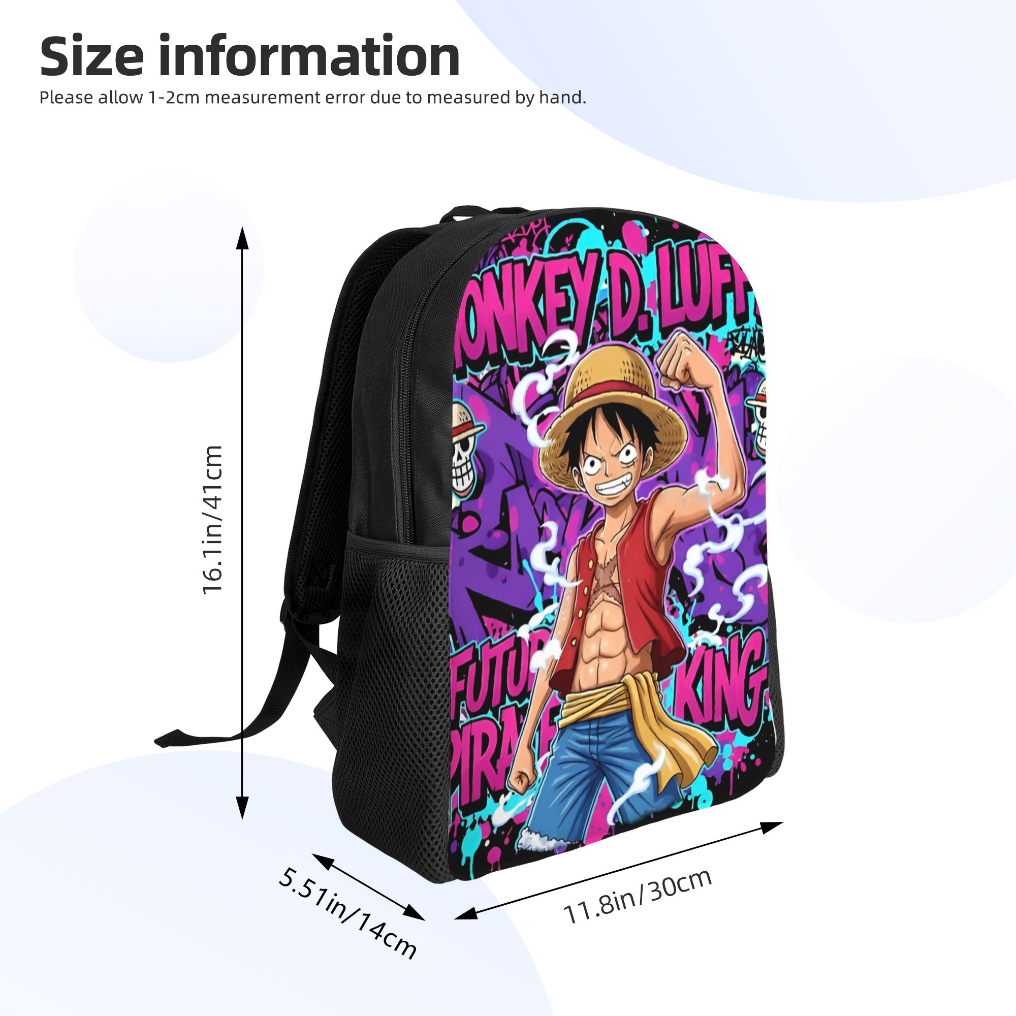 Aangepaste One P-Pieces Luffy' - Laptop Accessories Bag For Men recensie en prijs