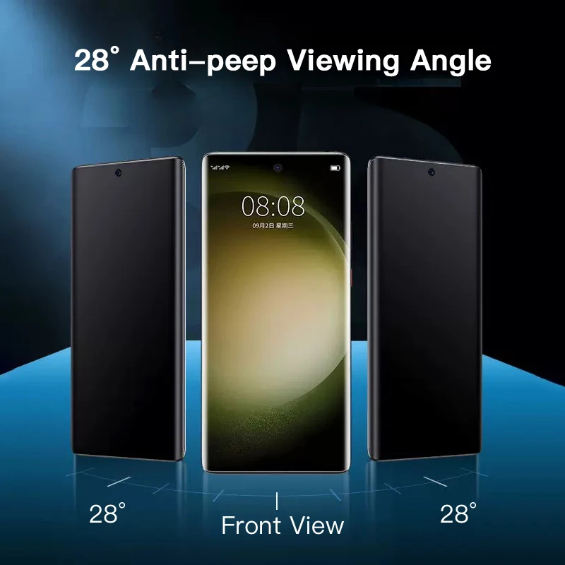 1-3PCS Anti-Spy UV Gehard Glas - Privacy Screen Filter recensie en prijs