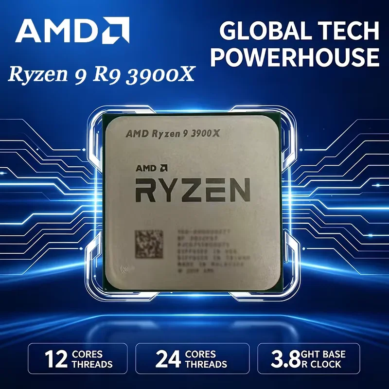 AMD R9 3900X Ryzen 9 3900X Vla - Amd Cpu Ryzen 9 recensie en prijs