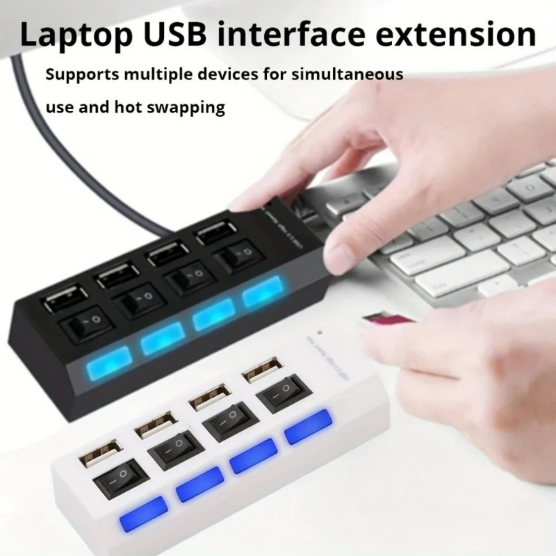 USB 2.0 Hub 4/7 Poort Splitter - Laptop Accessories Price recensie en prijs