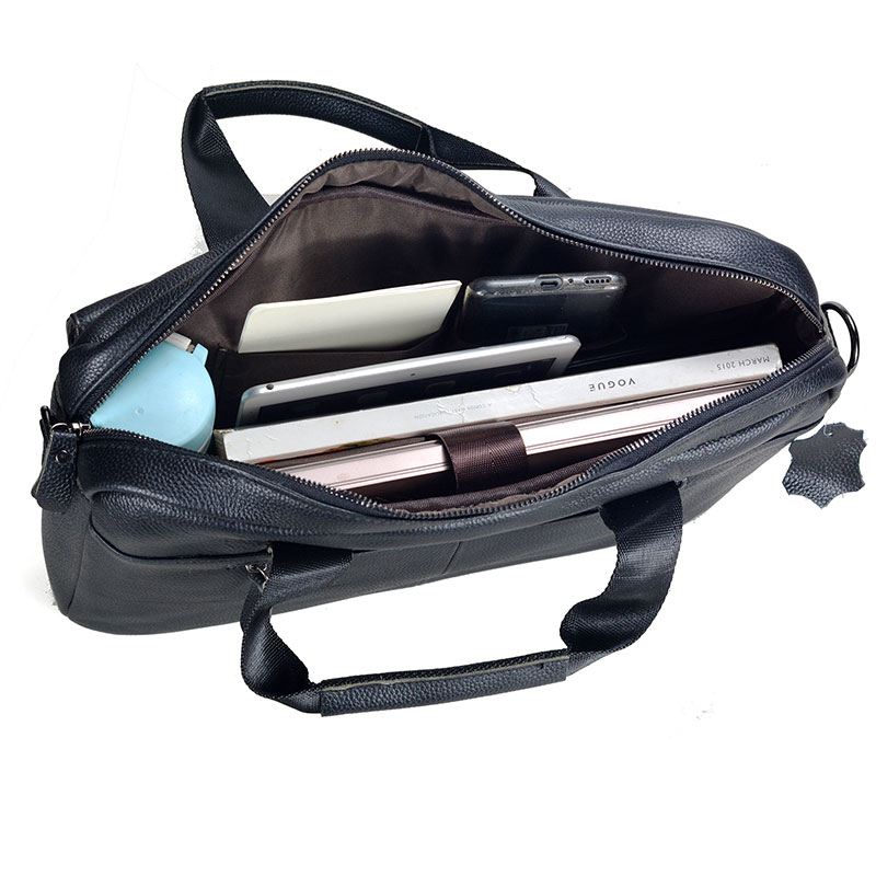 Grote Mannen Echt Lederen Hand - Laptop Accessories Travel Case recensie en prijs