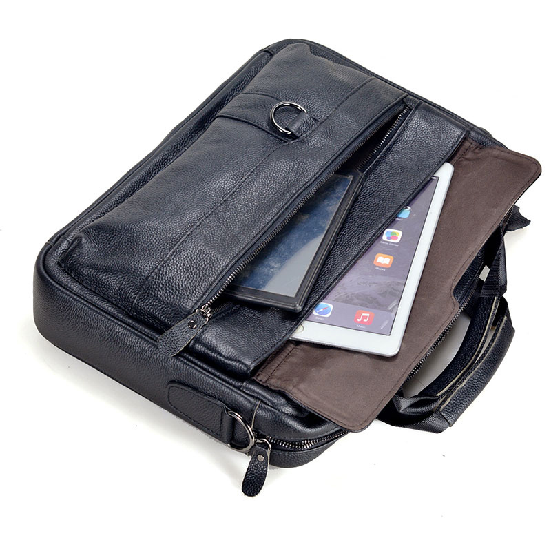 Grote Mannen Echt Lederen Hand - Laptop Accessories Travel Case recensie en prijs