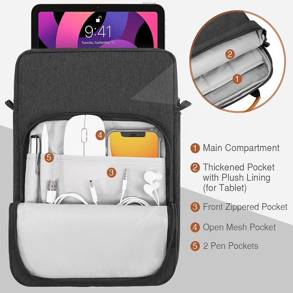9/11/13,3 inch tablet-hoes Uni - Laptop Accessories Travel Case recensie en prijs
