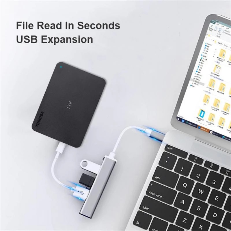4-in-1 USB C HUB 3.0 Type C 3. - Laptop Accessories Price recensie en prijs