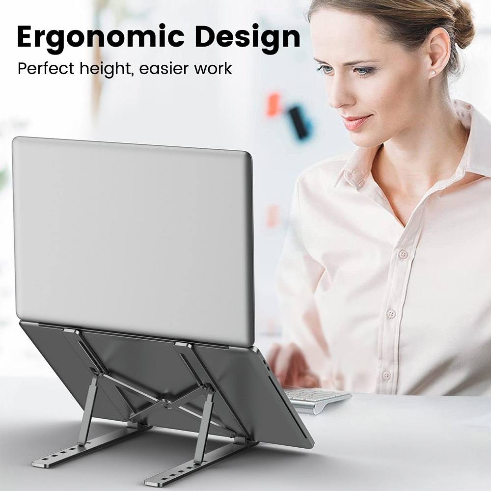 Verstelbare laptophouder Alumi - Laptop Accessories Price recensie en prijs