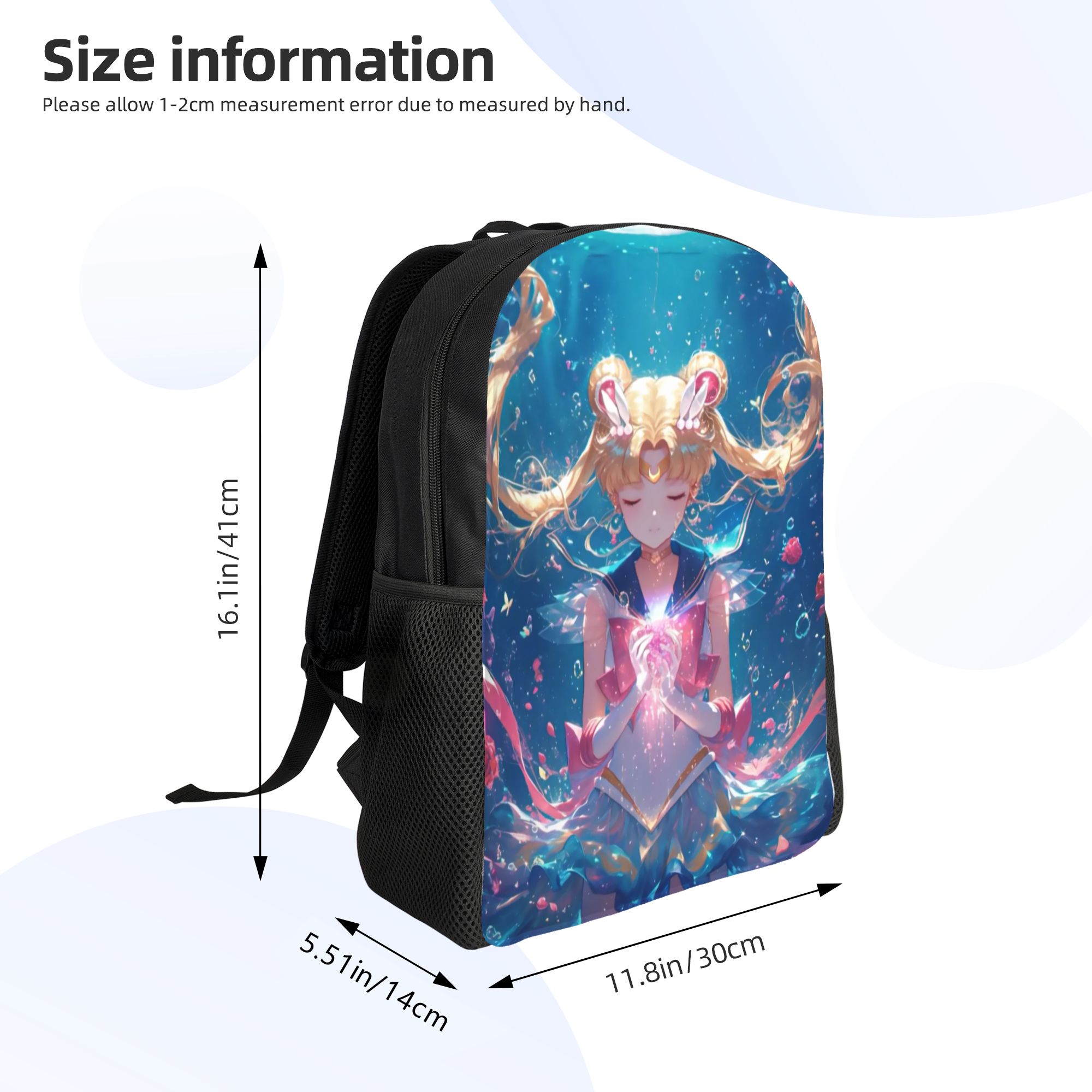 Aangepaste S-Sailors Moons-rug - Laptop Accessories Bag For Men recensie en prijs