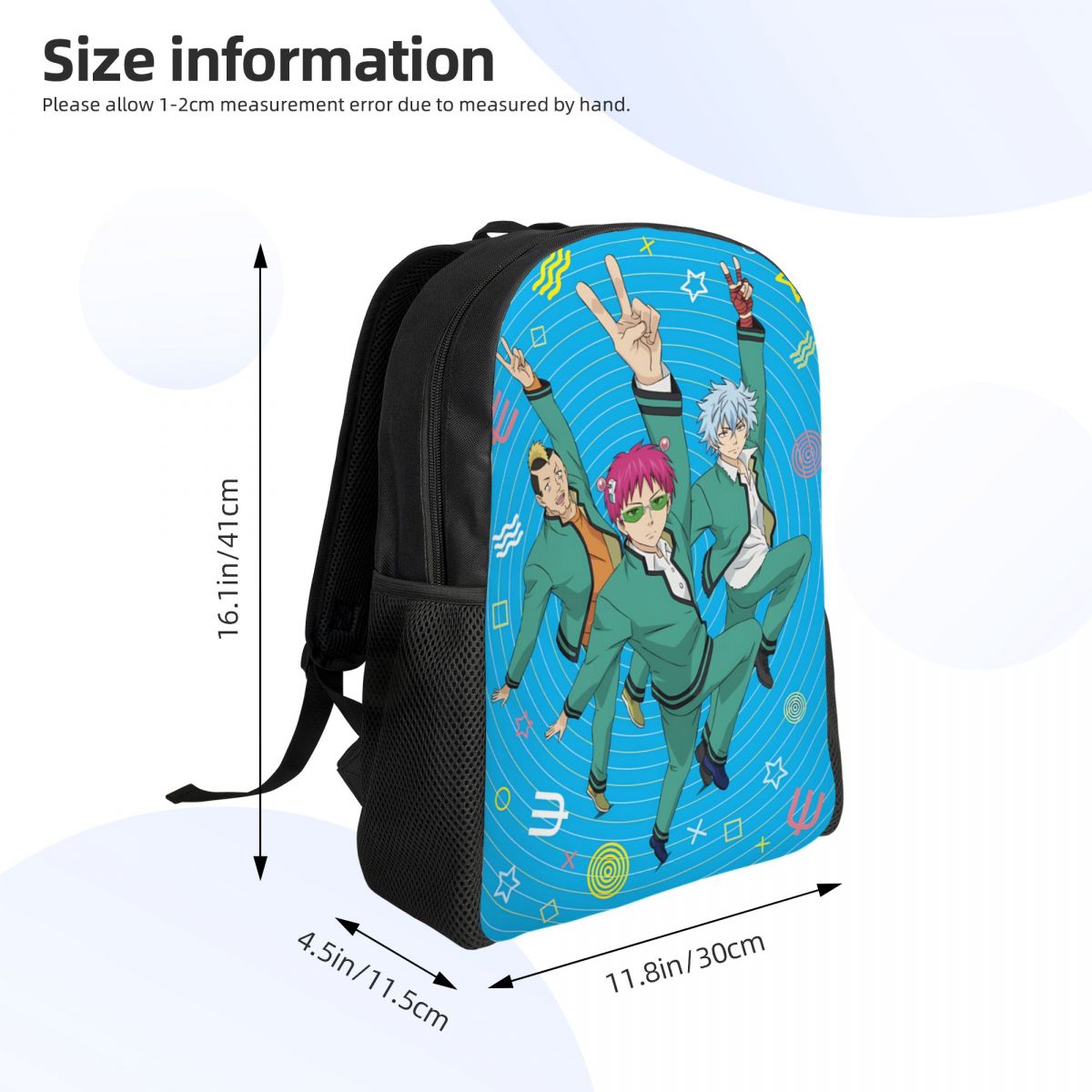 Gepersonaliseerde S-Saikies K  - Laptop Accessories Bag For Men recensie en prijs