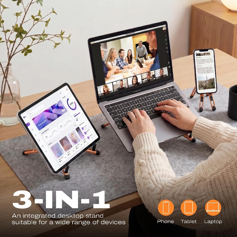 3-in-1 Magnetische Opvouwbare  - Laptop Ergonomic Accessories recensie en prijs