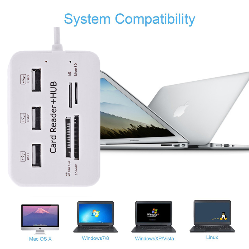Usb Hub 2.0 3 Poorten Tf Micro - Laptop Accessories All In One recensie en prijs