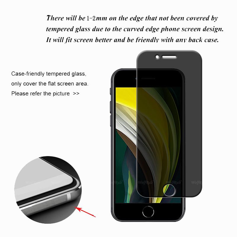 1-4 Stuks Voor Iphone Se 2022  - Privacy Screen Filter recensie en prijs