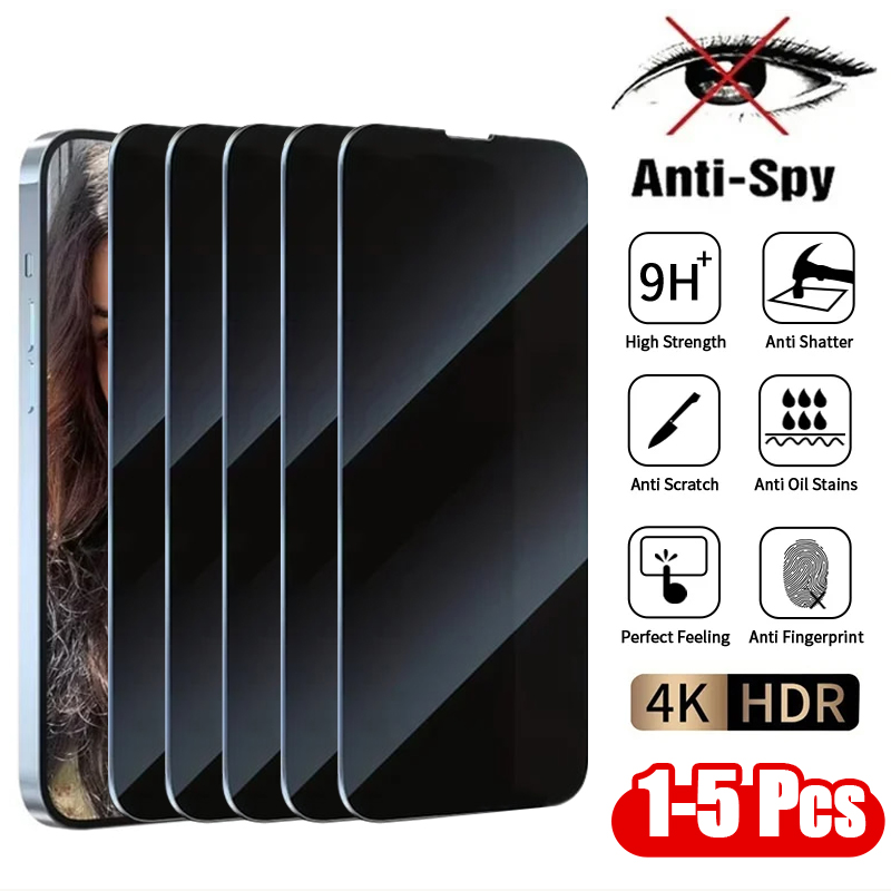 1-5 Stuks Anti Spy Gehard Glas - Privacy Screen Filter recensie en prijs