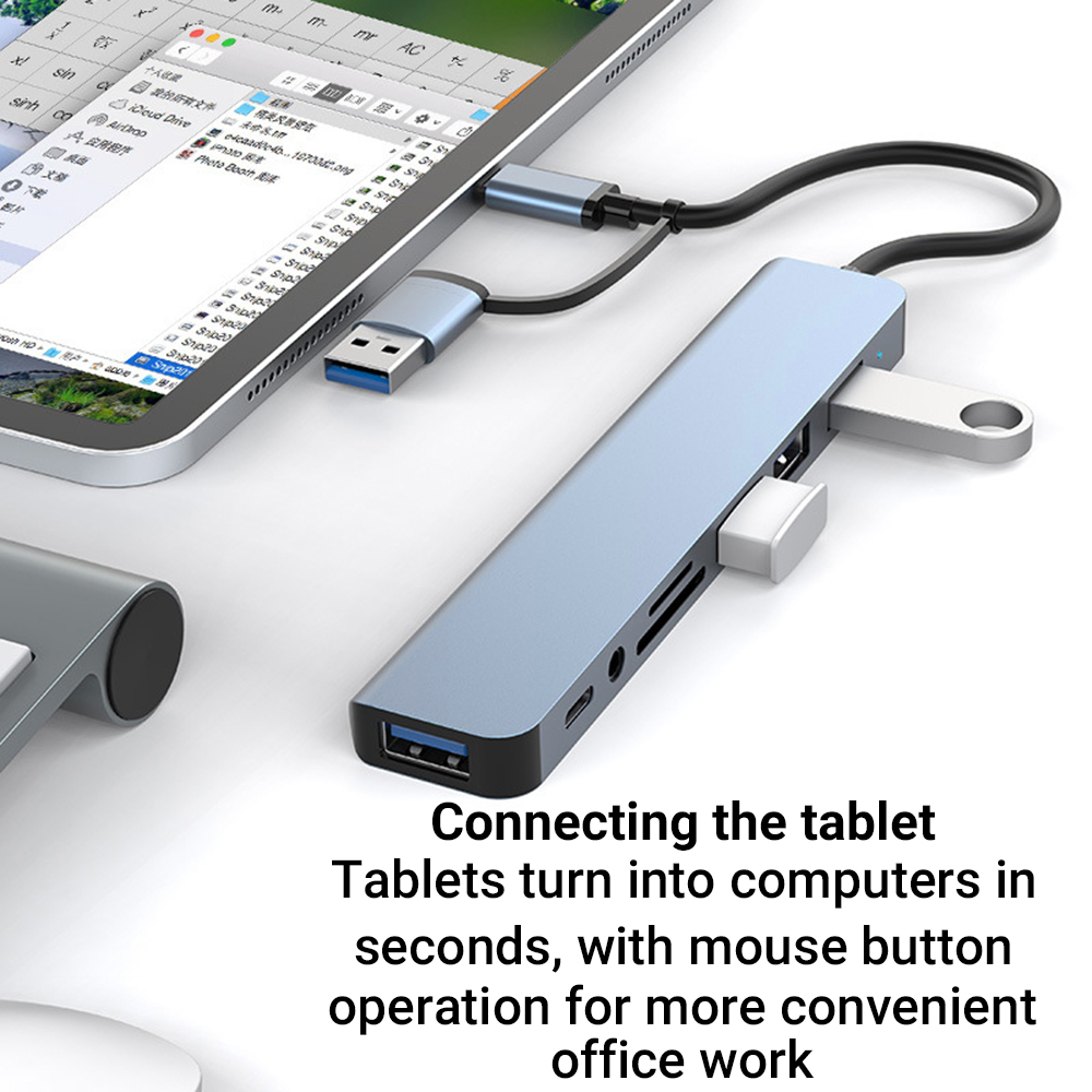 9-in-1 Dual Head USB-dockingst - Laptop Accessories All In One recensie en prijs