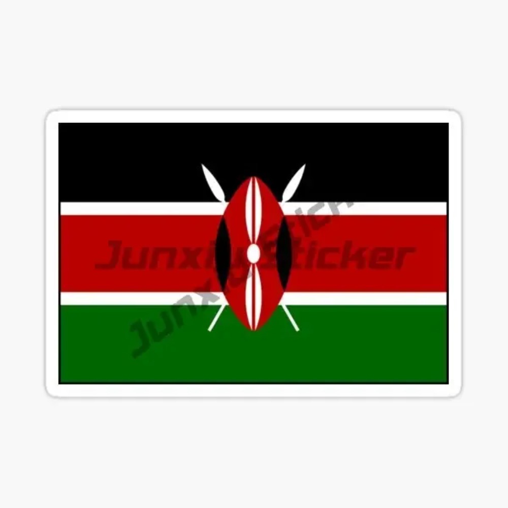 Kenia Vlag Kaart Embleem Creat - Laptop Accessories Kenya recensie en prijs