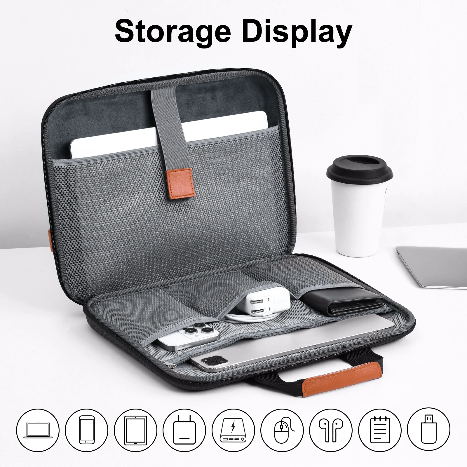 Eary Laptoptassen voor 13,3-16 - Laptop Accessories Travel Case recensie en prijs