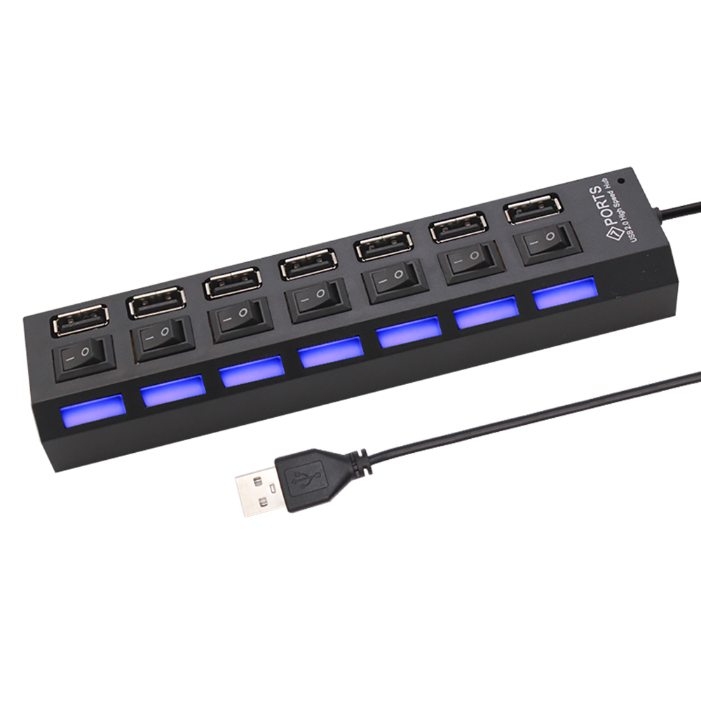7-poorts USB 2.0 hubsplitter v - Laptop Accessories Computer recensie en prijs