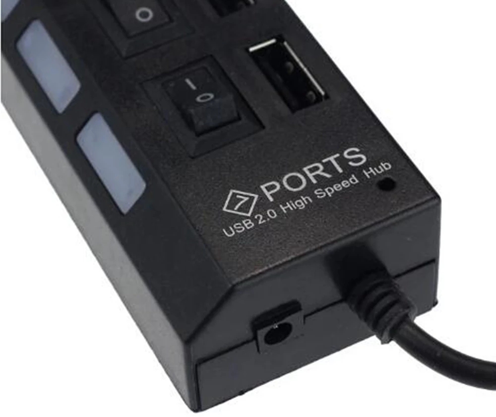 7-poorts USB 2.0 hubsplitter v - Laptop Accessories Computer recensie en prijs