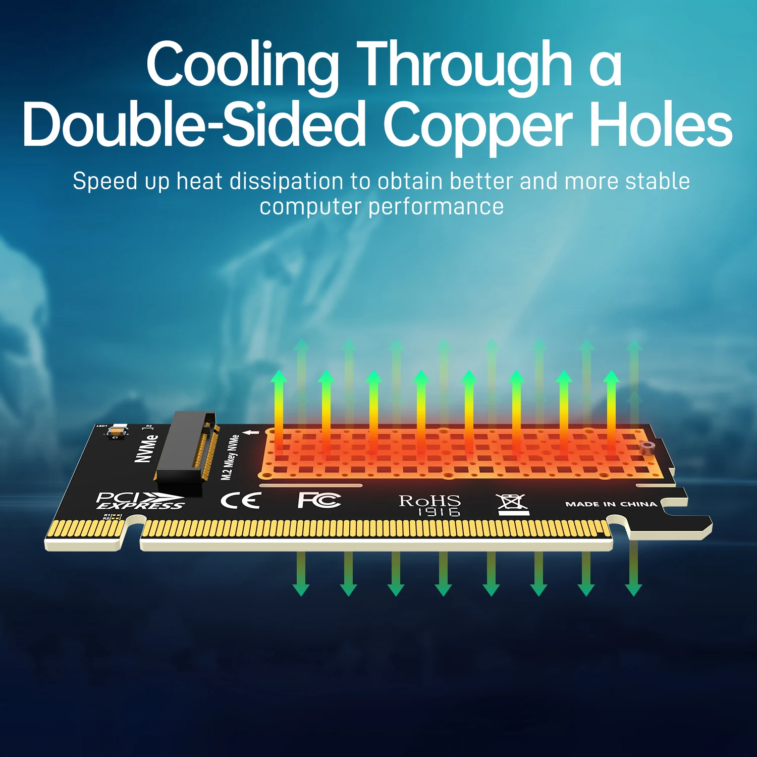 JEYI M.2 NVME naar PCIe 4.0 X1 - Samsung Ssd 990 Pro recensie en prijs