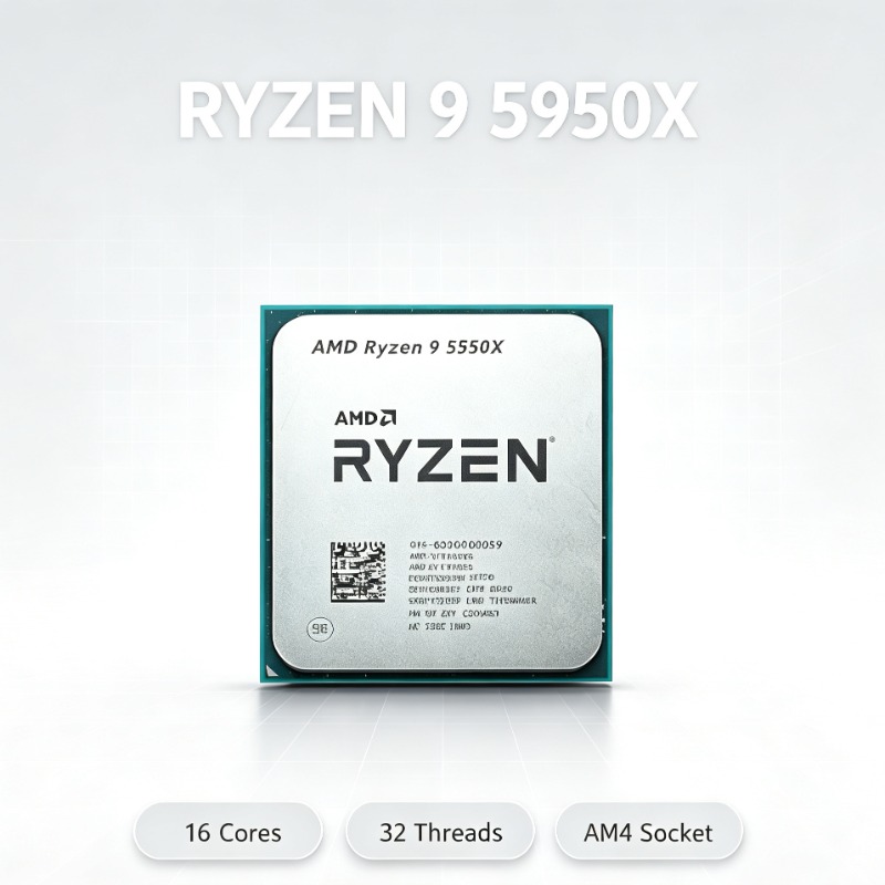 16-Core Desktop CPU AMD Ryzen  - Amd Cpu Ryzen 9 recensie en prijs